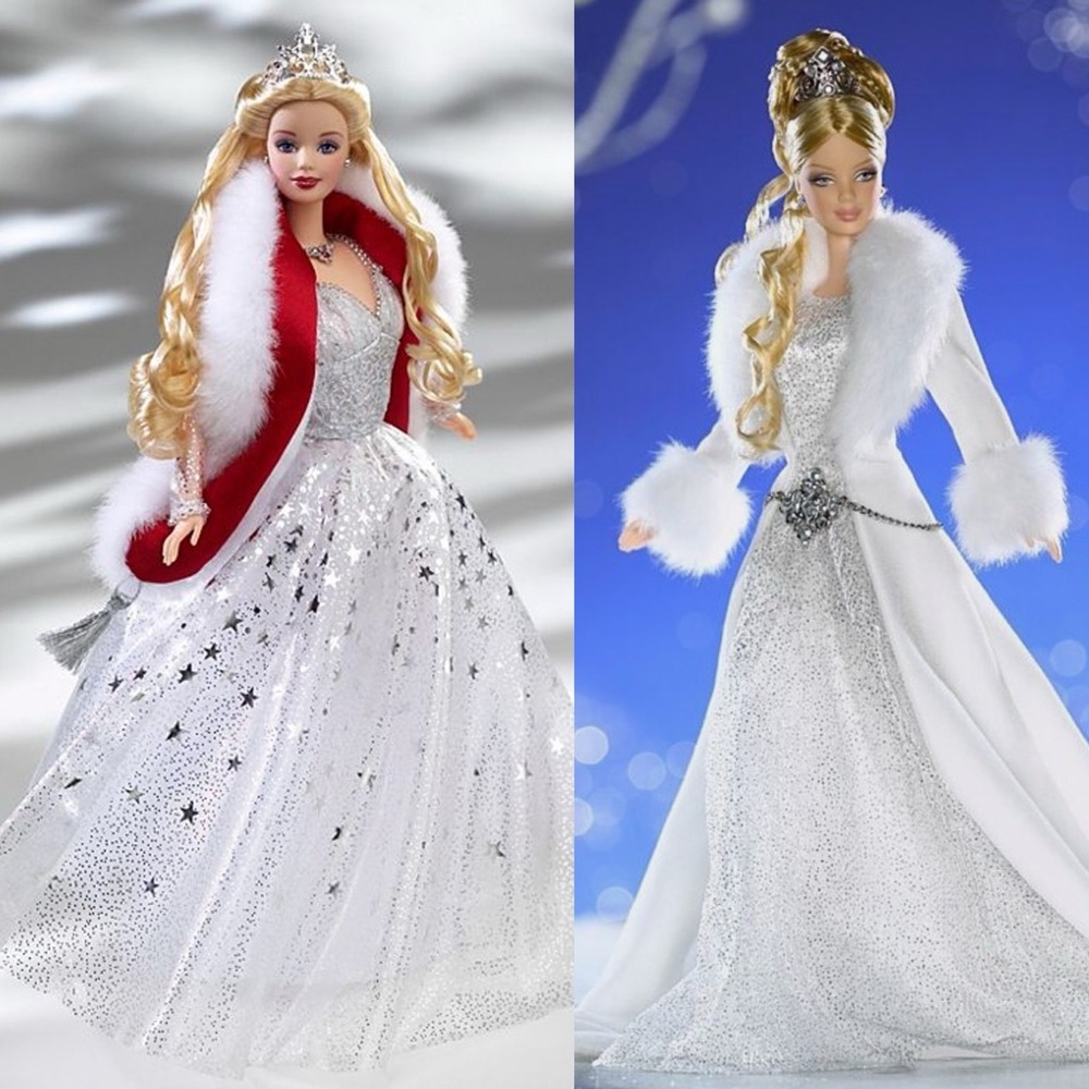 BARBIE vintage holiday celebration 2001 & 2003